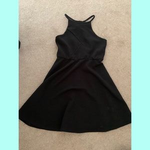 girls black dress